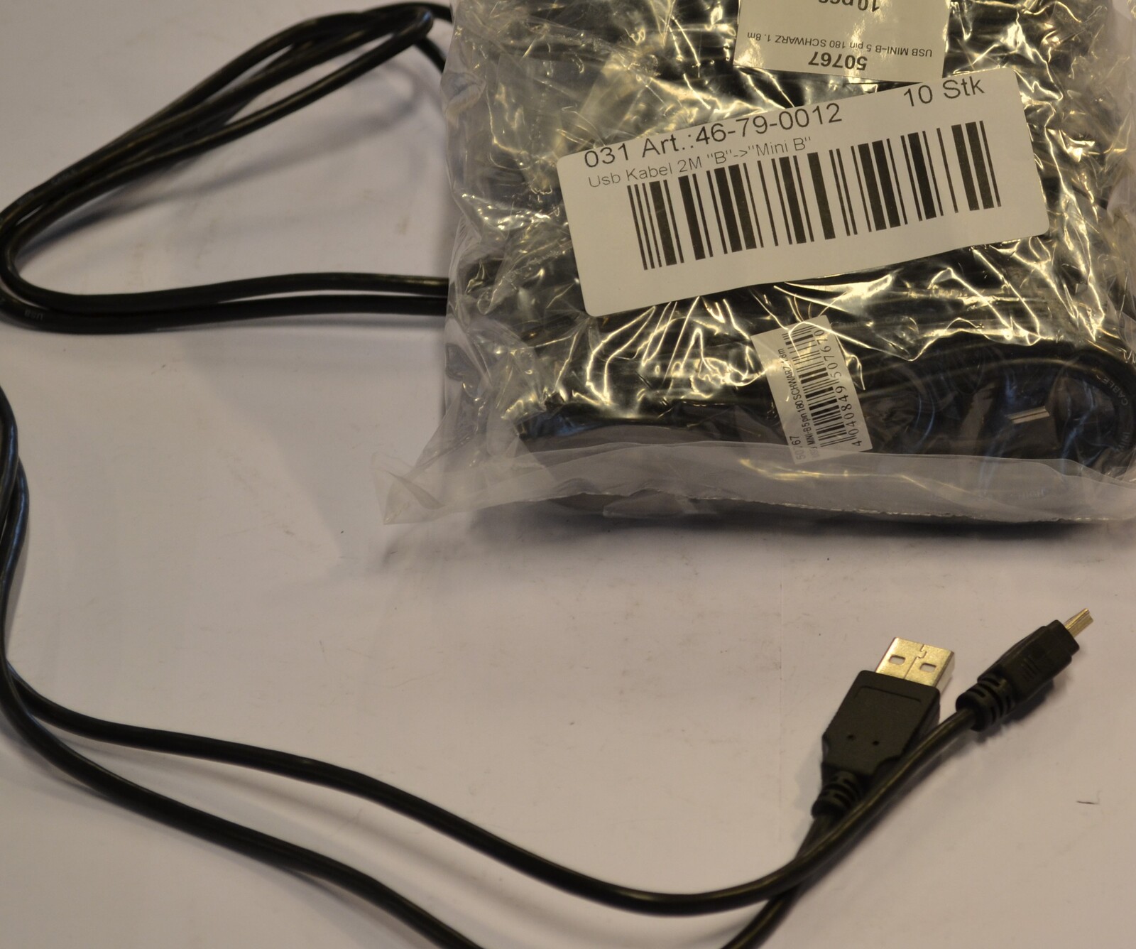 Usb Cable 2M "A"->"Mini B"